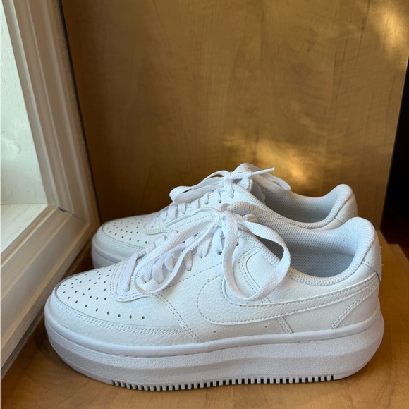 Nike Court Vision Alta Platform Sneaker - Size 8 (LIKE NEW - WORN ONCE) - Picture 9 of 12